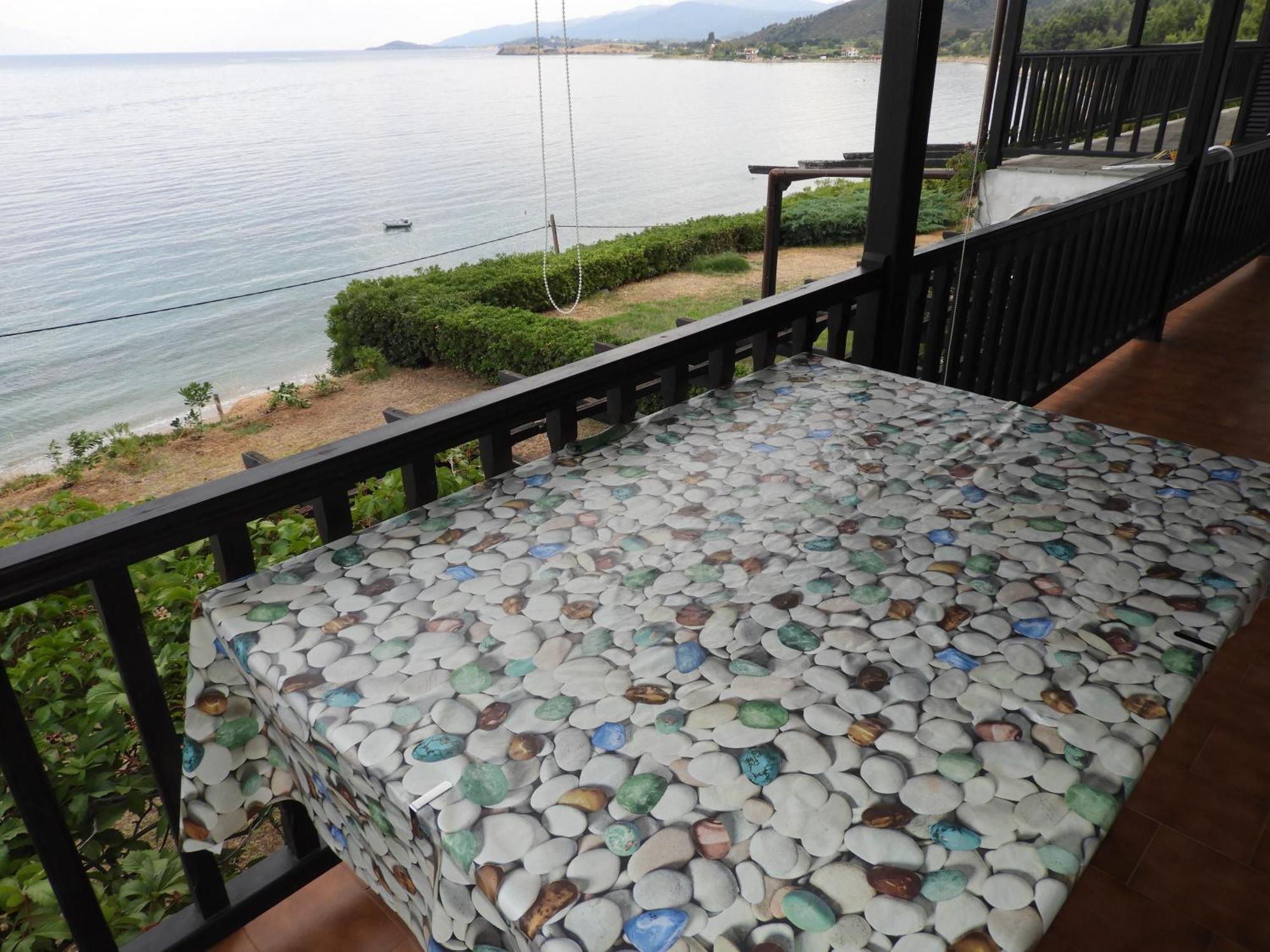 Sangue Blu Beachfront Villa Apartment Agios Nikolaos  Exterior photo