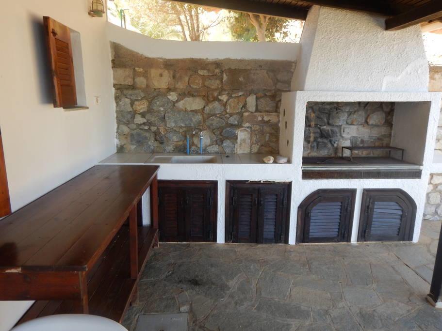 Sangue Blu Beachfront Villa Apartment Agios Nikolaos  Exterior photo